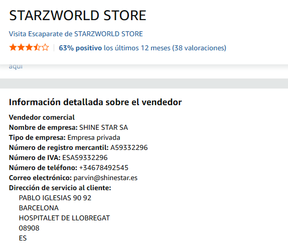 rocklee_san83's tweet photo. Vaya vaya.. pues parece que los sorteos de ediciones coleccionista de @xtralife_es van a su tienda de amazon con otro nombre... misma dirección fiscal. Mismos fundadores y dirección. xtralife y shine star: Ambas marcas pertenecen y están gestionadas por la familia Chugani https://t.co/IJGfnz9oZf