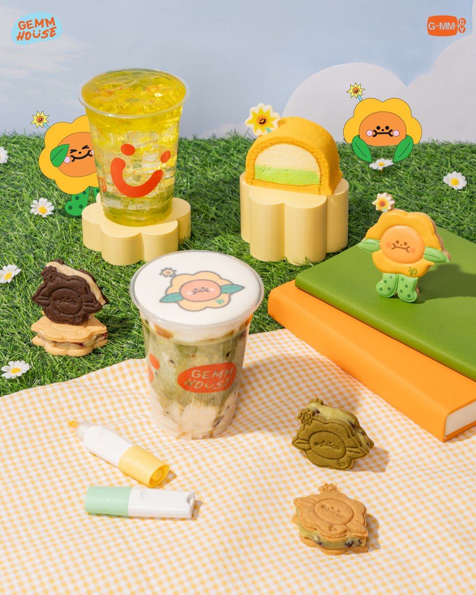 GEMMHOUSE's tweet photo. Pure warmth and good vibes! 🌻💛 A lovely set from "JAIDEE" to heal your day and brighten up your moments. @jaidee__GMMTV 

🔗 Reservations open via https://t.co/ClalEA6Ib9

See you at GEMM HOUSE!
🗓️ OPEN DAILY
⏳ 9 AM - 9 PM
📍 2nd Floor, GMM Grammy Place

#GEMMHOUSE #GMMTV https://t.co/JmoTgVnWG2