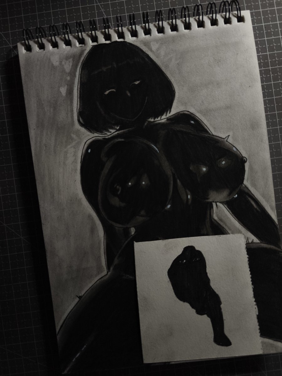 LGabut61859's tweet photo. Draw black figure part 2 😳 #blackfigure #art #drawing #trend https://t.co/NIUX1xvrNb
