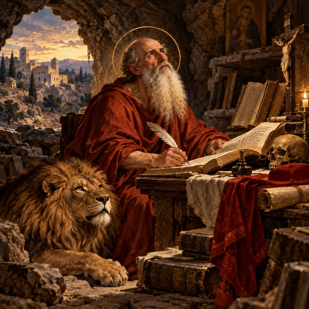 LandesPhoto40's tweet photo. ✝️ 30 Septembre : Saint Jérôme, docteur († 420) https://t.co/vi6mHPxqUf
#SaintJérôme #SaintJerome #DocteurDeLEglise #SainteÉcriture #Bible #Vulgate #ParoleDeDieu #PèresDeLEglise #DocteursDeLEglise #Catholique #FoiCatholique #TraditionCatholique #Prière #JésusChrist #Christ https://t.co/HIA4dPRpT1