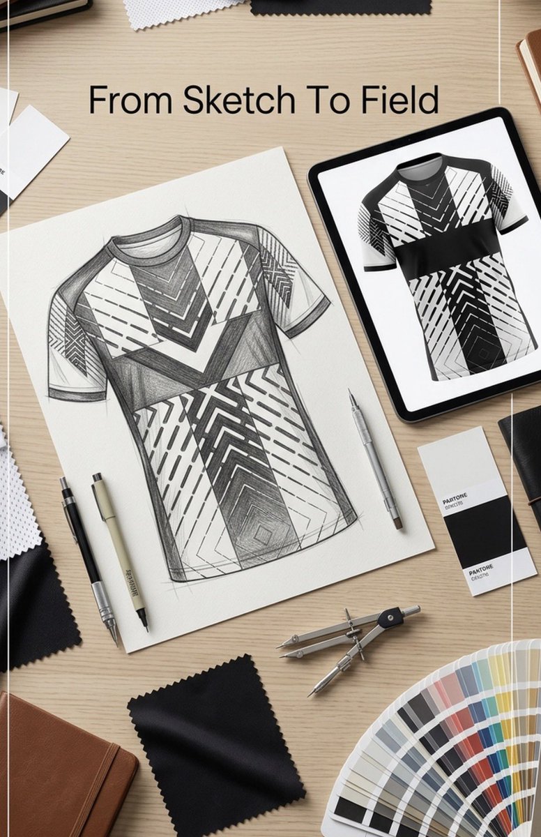sports_tailored's tweet photo. Where did your team's journey begin? Our bespoke kits help you capture that unique spirit, from concept to kick-off, in just 4 weeks. Let's design your winning look – tap the link in bio to get started!
#BespokeSportsKits #CustomTeamwear #TeamSpirit #4WeekLeadTime https://t.co/YV8iVlJhou