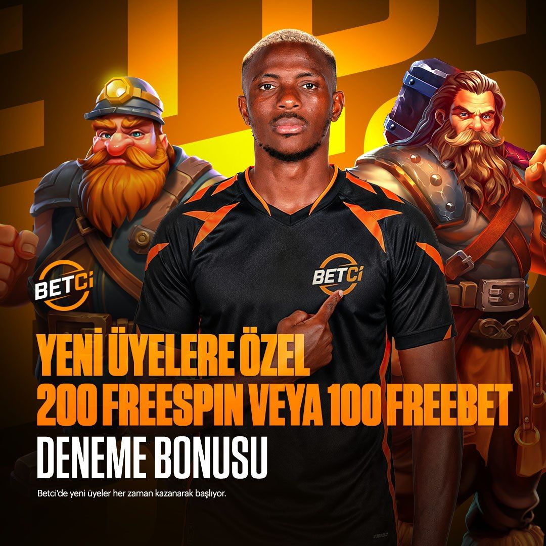 bettcsosyl's tweet photo. 🎁 Betci'nin dünyasına katılan Yeni Üyeleri harika bir başlangıç bekliyor !

💰 200 Free Spin veya 100 Free Bet fırsatıyla kendi tarzına uygun eğlencenin tadını çıkar.

🔥 Betci ayrıcalıklarıyla dilediğin alanda oyun deneyimini keyifle yaşa. https://t.co/0Y5r0zpumN