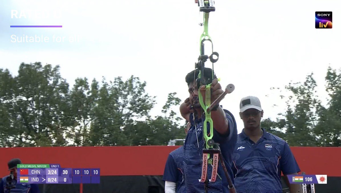 SurkhdeepSingh's tweet photo. BREAKING –

10th Gold For India. https://t.co/HE0rfTvAL9