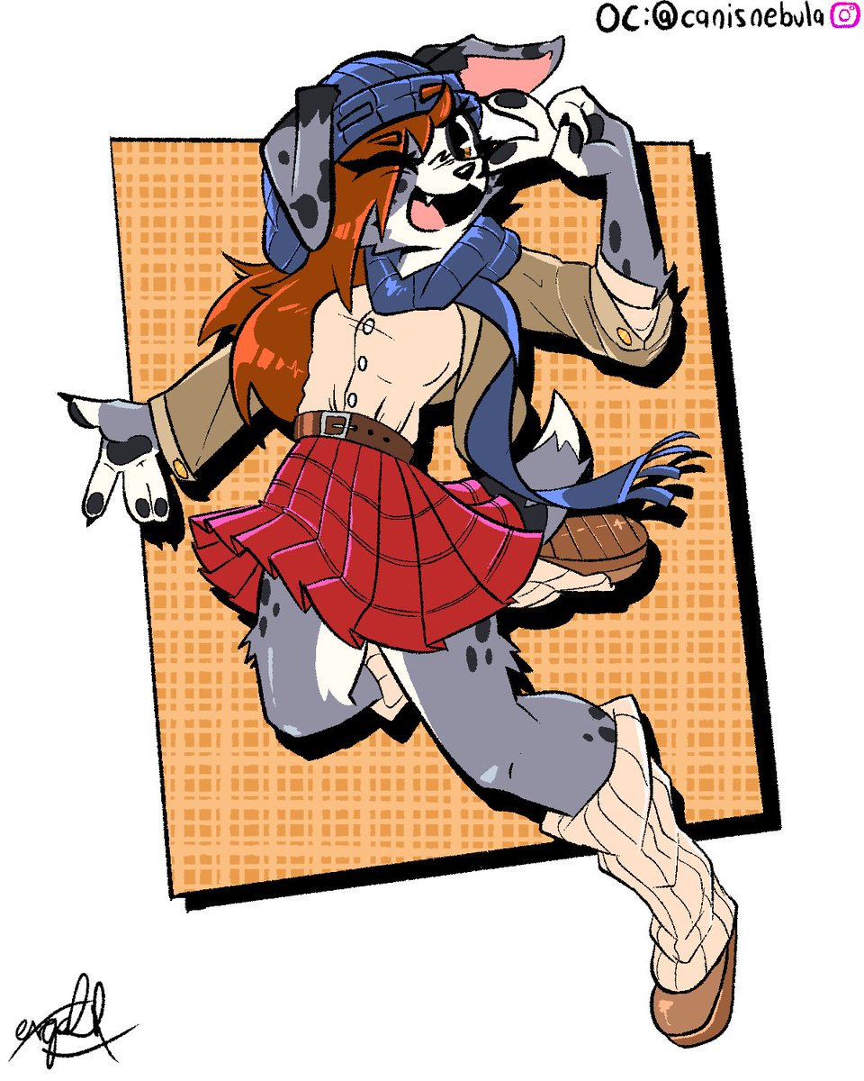 Exopl0x's tweet photo. Australian Shepherd Girl

OC: @CanidNebula 

I am in LOVE with @CanidNebula’s new OC!!!

#furryart #furry https://t.co/j8dcQihwpv
