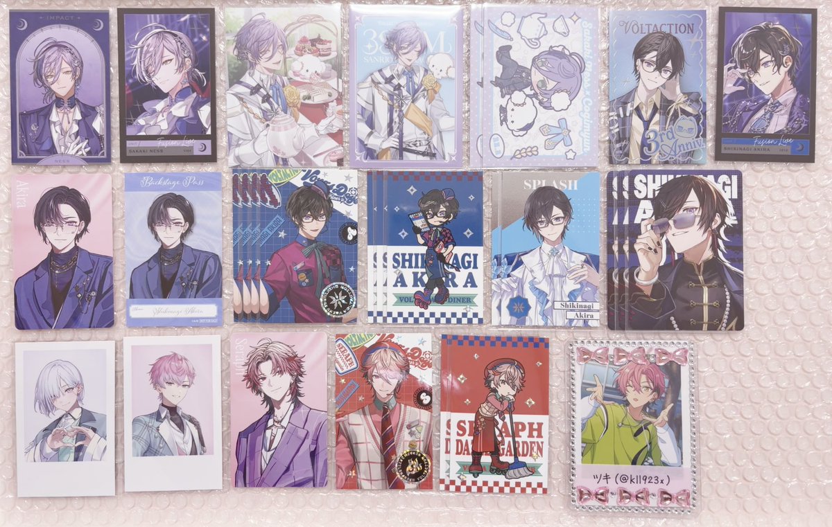 kll923x's tweet photo. ｜  交換 譲渡 買取  ｜
にじさんじ ランダムチェキ風カード ボイスビジュアルカード 特典 にじフェス トレカ

譲
画像1~9

求
🚹：¥300/枚 , 🚺：¥100/枚＋送料
あん★ msh（ IDカードの方 ）

▼ https://t.co/ZrtEfW0Gwq
