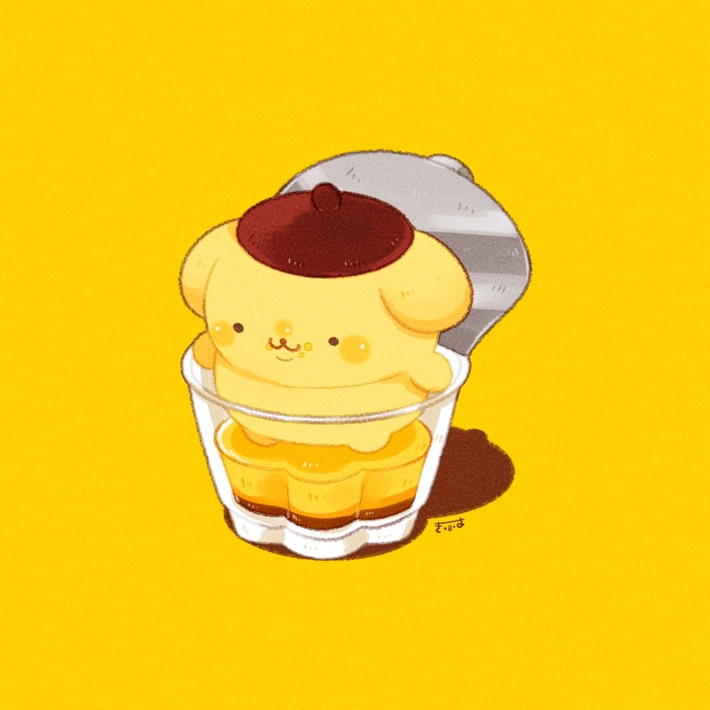 tenmiyakiyo's tweet photo. ポムポムプリン https://t.co/GPZIrjMejU