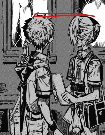once_lalala's tweet photo. maybe I'm tweaking but I realized these two are like the same height on the new tl cause they kept growing together,, but on the og tl kou is sightly taller since mitsuba's dead and he didn't grew more on the few months they spent together https://t.co/HFDK1tS3Pc