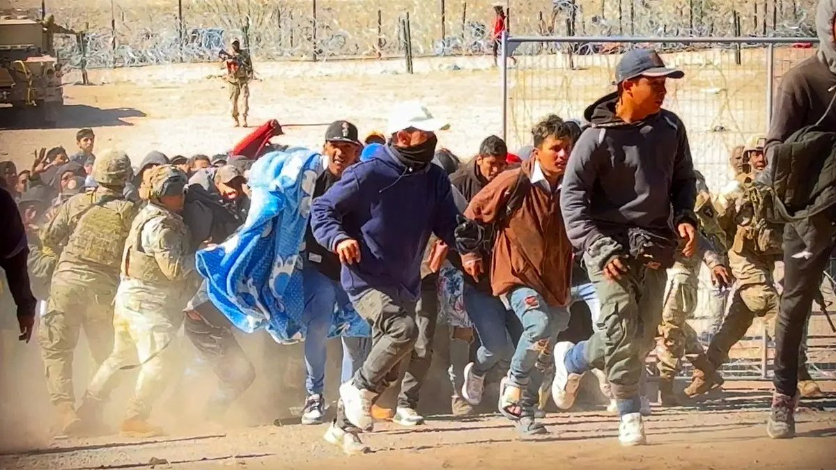 Real_GenPatt's tweet photo. @JoseRui27556516 @CollinRugg The Democrat Party did this all on purpose. For votes and power.
I don't feel bad at all. Deport them. All of them. https://t.co/k71cIegCQJ