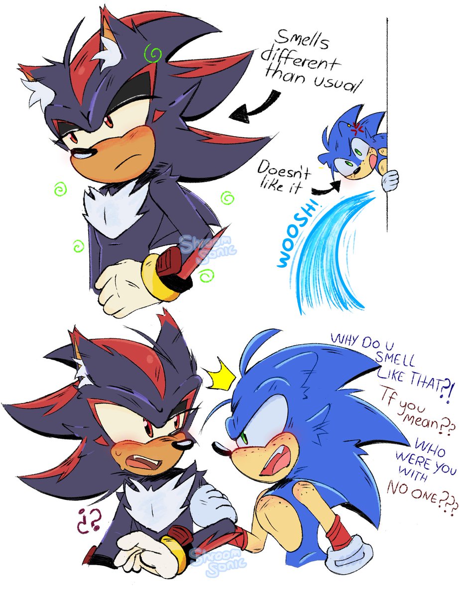 shroomsonic_'s tweet photo. Sonic is a bit weird 

#sonadow #shadonic #sonic #sonicart #sonicthehedgehog #shadowthehedgehog https://t.co/sDSsBlbZLe