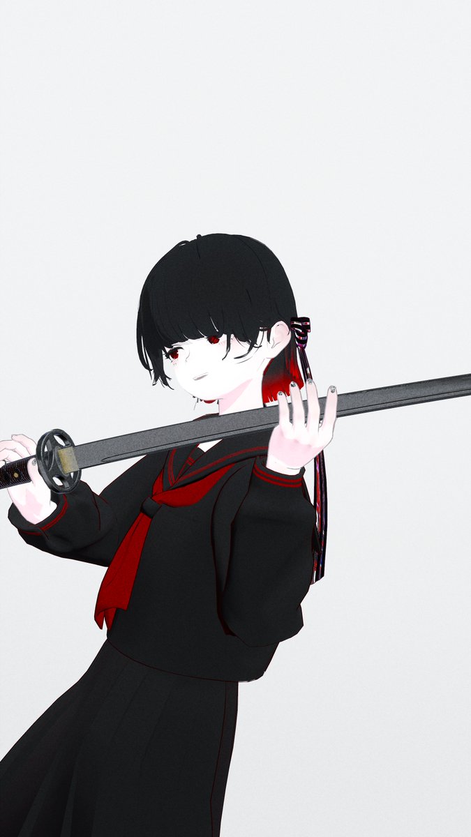 u_not_my_real's tweet photo. セーラー服×刀 https://t.co/VdmeFOFxJh