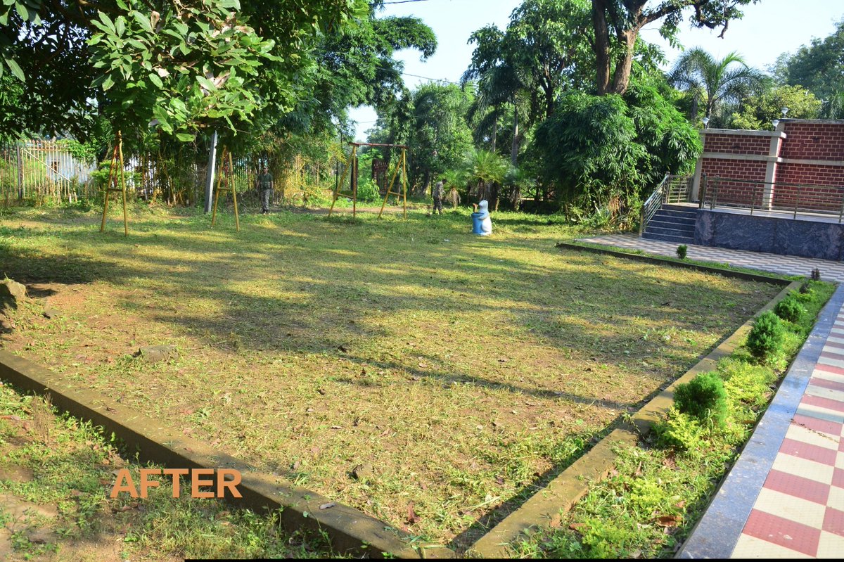 168Bn's tweet photo. #SwachhataHiSeva2026
Today 168 BN CRPF, Bijapur (C.G.) had organized Swachhata Abhiyan at Garden areas of Atal Parisar, Bijapur (C.G.) involving troops &amp; local. #SHS2026 @crpfindia @HMOIndia @PIBHomeAffairs
@PMOIndia
@SwachhBharatGov
@SwachhBharat
@MoHUA_India @MoJSDDWS https://t.co/jjNBmcXRPs