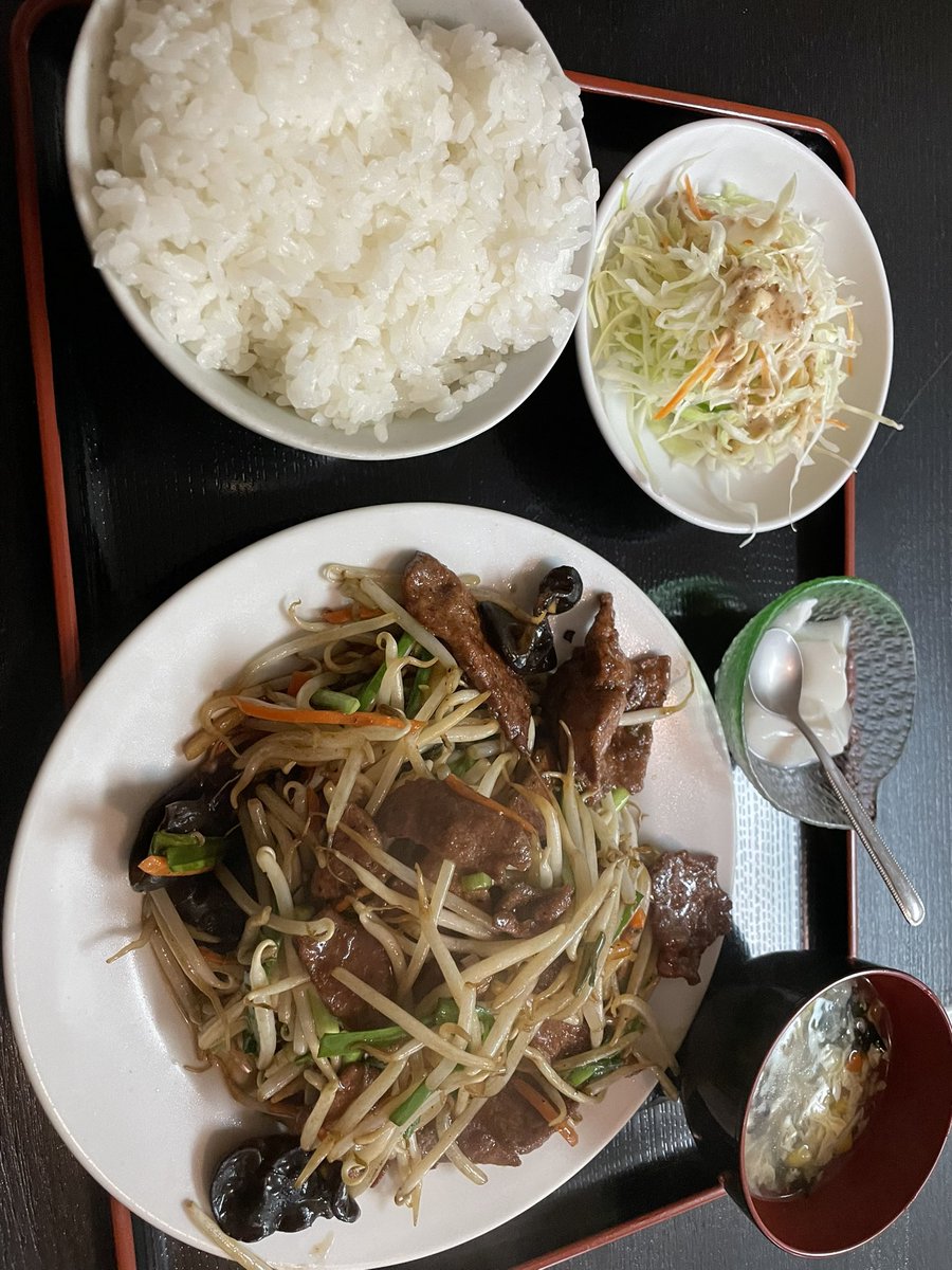 shimadaliver's tweet photo. 桜台　福楽
ニラレバー定食880円

安いし量多いし美味いし最高だった🙆

#レバニラ #レバー #ニラレバ #レバー週間 https://t.co/OzEgcuALtl