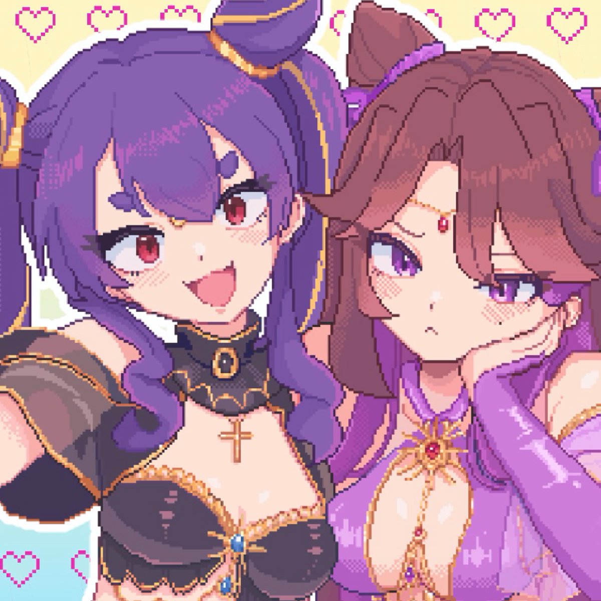 epiwu35's tweet photo. よその子お借りしてます🙌
(問題あれば消します🙇‍♀️)
#pixelart #ドット絵 https://t.co/nnk3fhxxjk