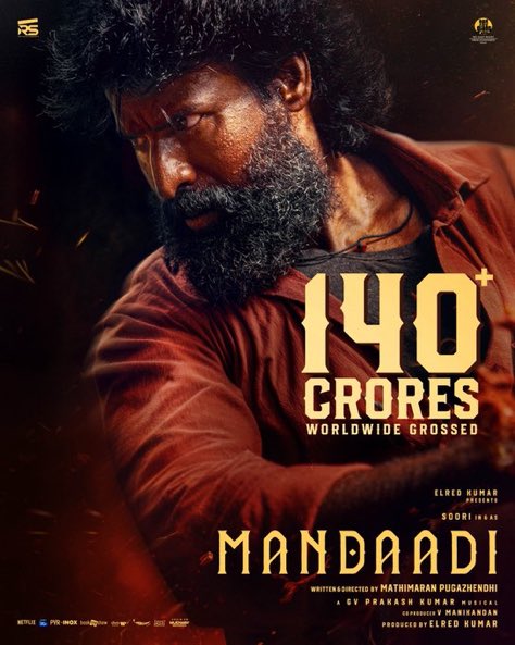 Karthikravivarm's tweet photo. #Mandaadi 140c+ 🔥 https://t.co/stUiCP8gkB