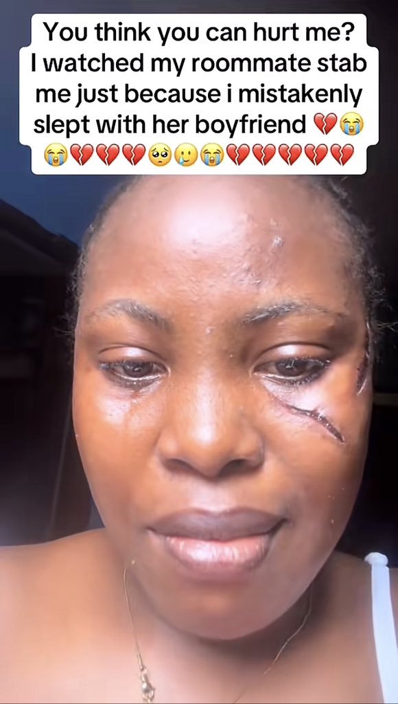 lumaofficial_'s tweet photo. How you go do your fellow woman like this just because she mistakenly sleep with your boyfriend? 😭💔 https://t.co/LI2PsfKKdj