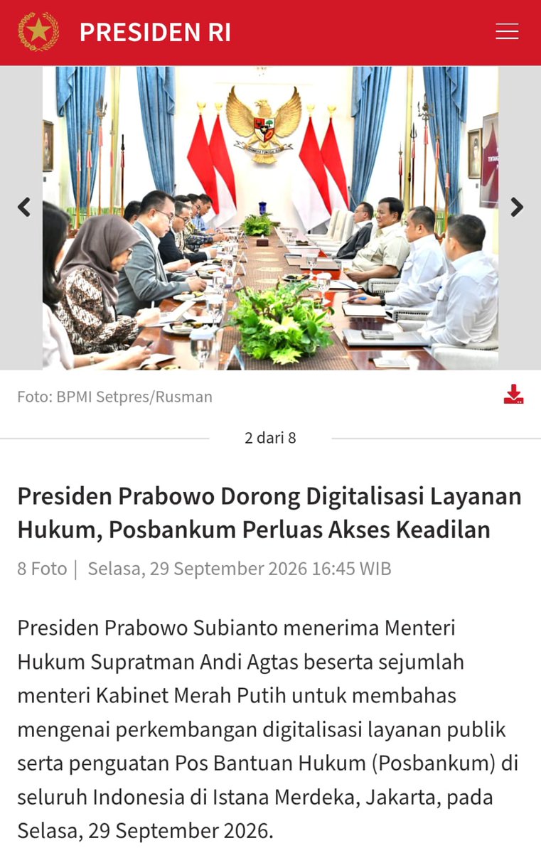 BaronSubaron's tweet photo. Perkembangan bangsa bukan janji kosong di atas podium. Ini adalah tekad nyata, dapat diukur, dan berkesinambungan di seluruh pelosok negeri.  
Memajukan Negeri Pasti https://t.co/0VkQC2RTHR