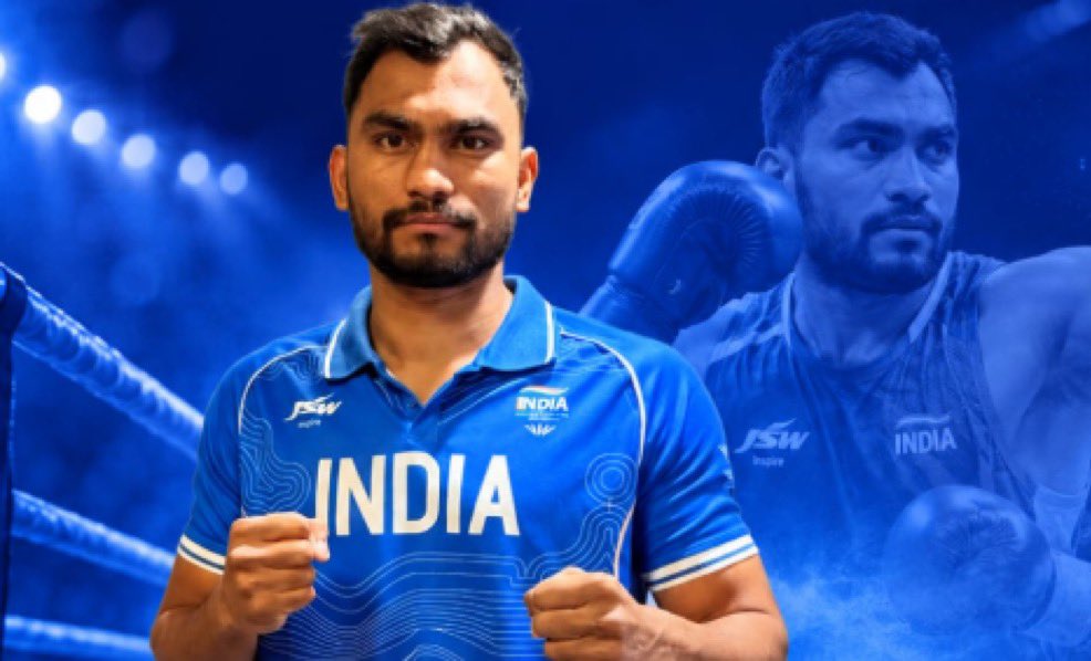 TheKhelIndia's tweet photo. KAPIL WINS THE BRONZE MEDAL FOR INDIA IN BOXING AT ASIAN GAMES 2026! 🥉 https://t.co/9oilKoxFdp