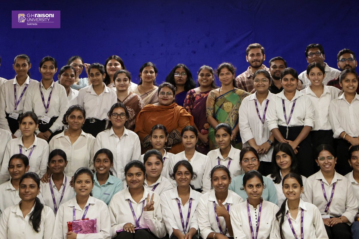 ghruofficial's tweet photo. WORLD PHARMACISTS DAY 2026 | G H RAISONI UNIVERSITY, SAIKHEDA
Celebrating pharmacists and inspiring future healthcare professionals through knowledge, care and commitment.
#WorldPharmacistsDay2026 #WorldPharmacistsDay #GHRU #Pharmacy #PharmacyEducation #HealthcareProfessionals https://t.co/c5SS42Itq6