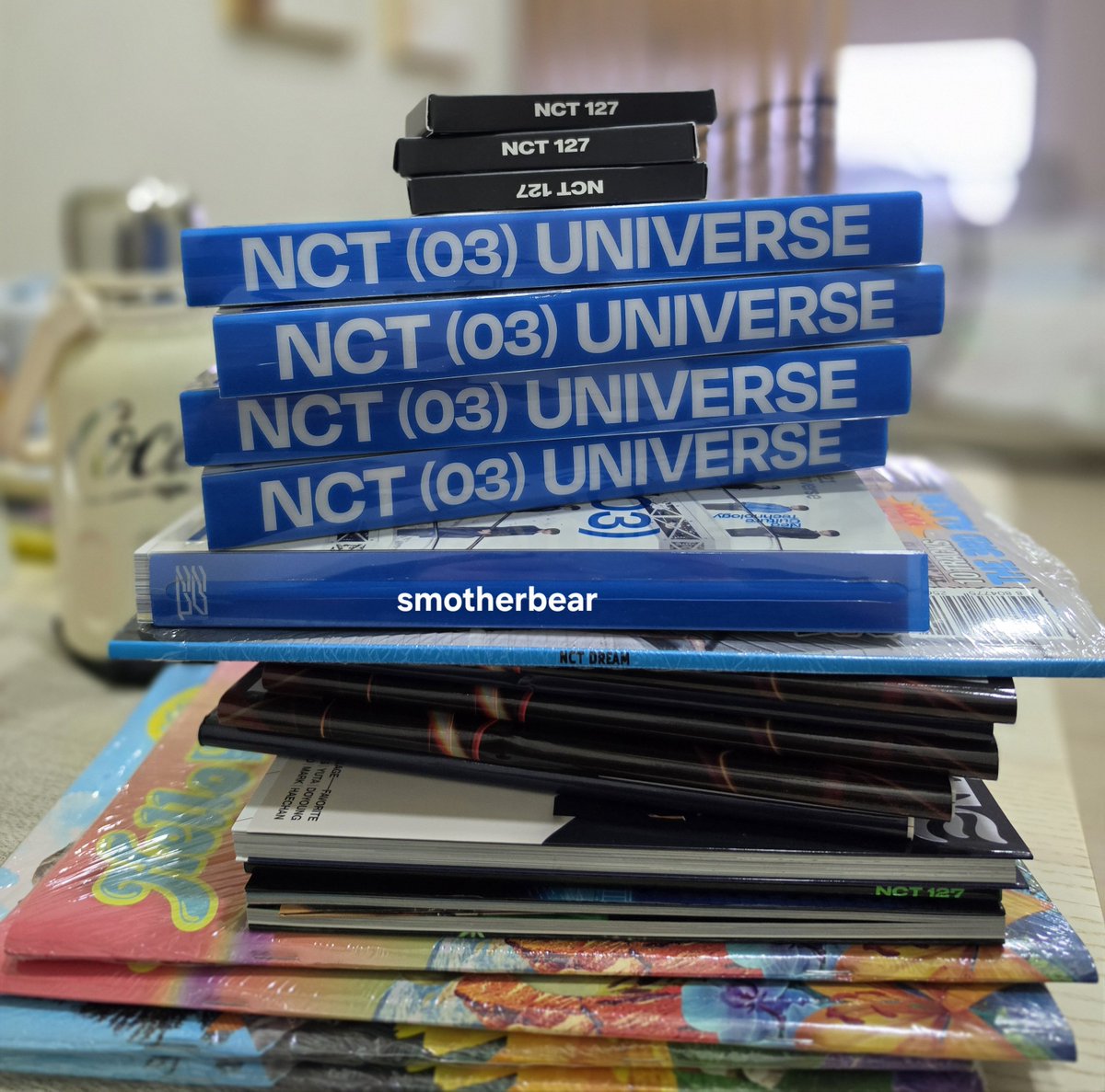 smotherbear1's tweet photo. thank u @HaechanTeamPH for adopting my nct stuff and whatnot 😊 #decluttering https://t.co/FYzoDpu2a8