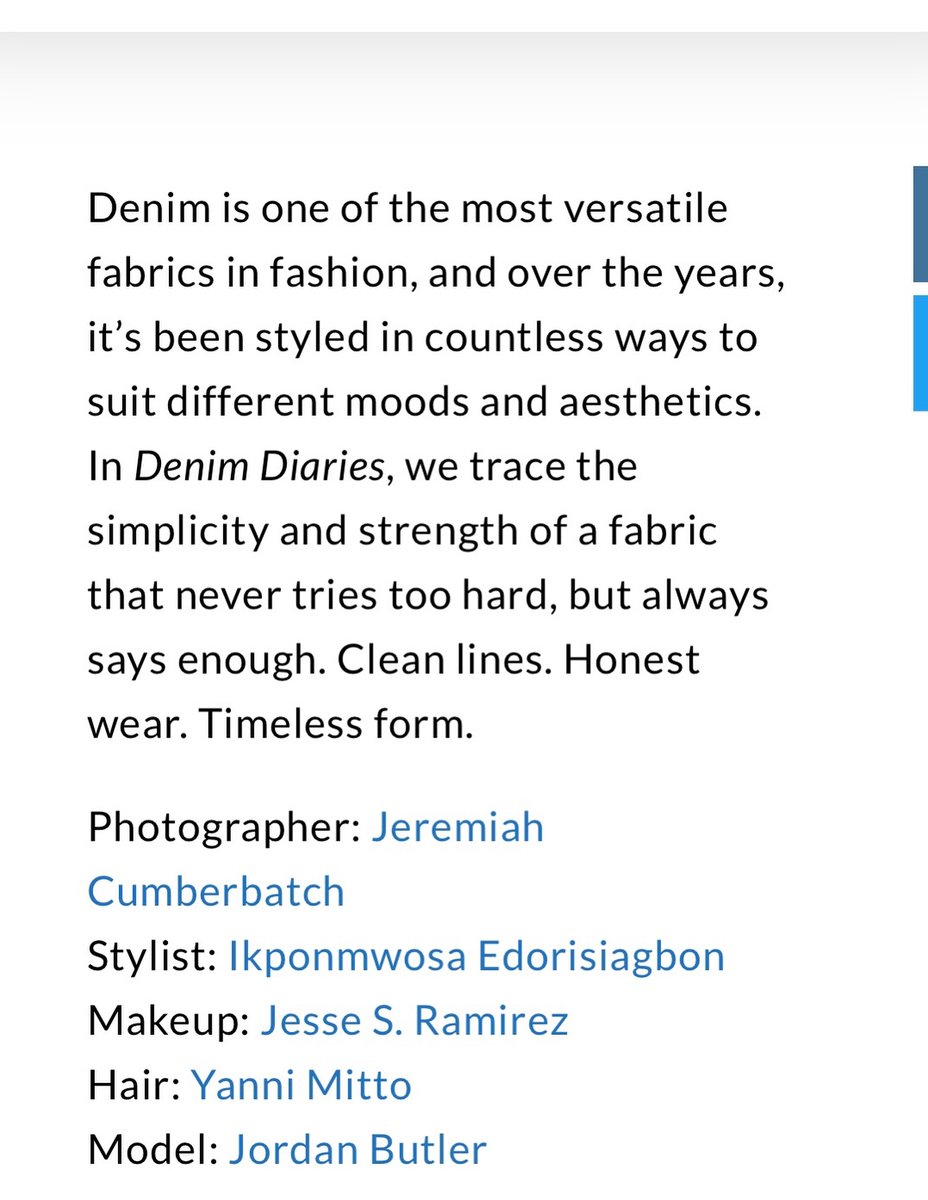 ElmoBonifazug's tweet photo. Denim Diaries... Thank you xoxofashionmag. Such a fun shoot. Stylist ikthestylist, photographer testthelights, hair by yanniz_elitehairexperience and yanniz_hairdenllc, model jordanbutler, makeup by paintedbyjsr. https://t.co/y643ru0Lpy
