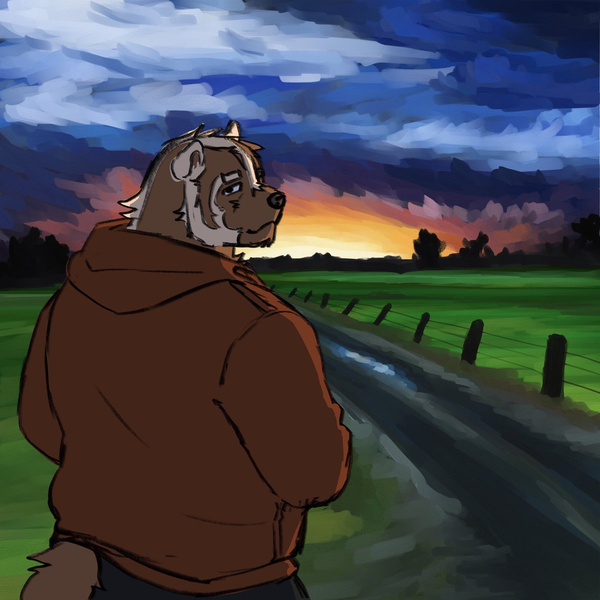 Hyenarose3's tweet photo. Sun setting on you… https://t.co/qdQk54rDYm