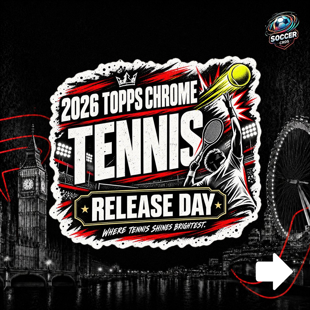 soccercrds's tweet photo. TODAY’S RESIDENCY IS STACKED 🔥
We’re giving away the Zidane 1/1 Auto LIVE, PLUS it’s release day for Topps Chrome® Star Wars and Topps Chrome® Tennis
🎁 New to Fanatics Live? Use code SOCCERCRDS for £15 credit
#SoccerCRDS #ToppsChrome #StarWars #ToppsChromeTennis #TheResidency https://t.co/0WcmAjhLer