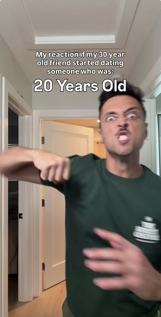 escapefrommelos's tweet photo. Zillennial American men are so afraid of being called pedophiles they’ll performatively talk about beating up their friends for dating a 20 year old https://t.co/7idxwk3lGf