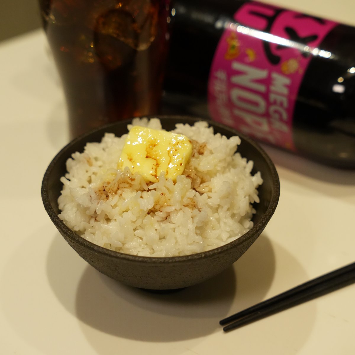 NOPE_jp's tweet photo. バター醤油ご飯知らない人、人生メガ損してる https://t.co/n7pGo2Lnju