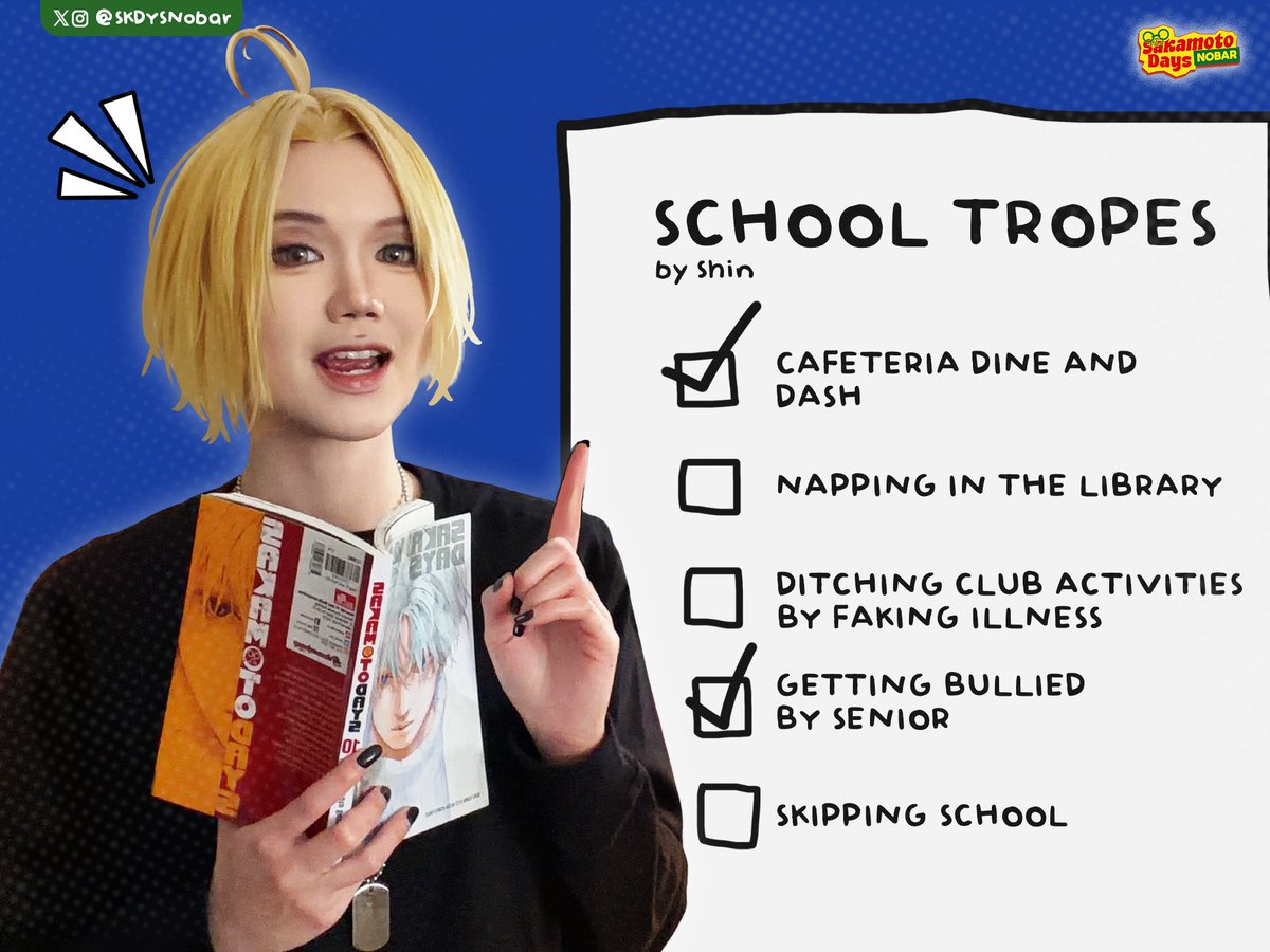 SKDYSnobar's tweet photo. School tropes yang diimpikan Shin si anak baru JCC 🤔💭

Kalau versi kalian apa aja nih? Yuk share! 

#SKDYSNobar #SKDYSNobar27 https://t.co/uDnvrmxUm5
