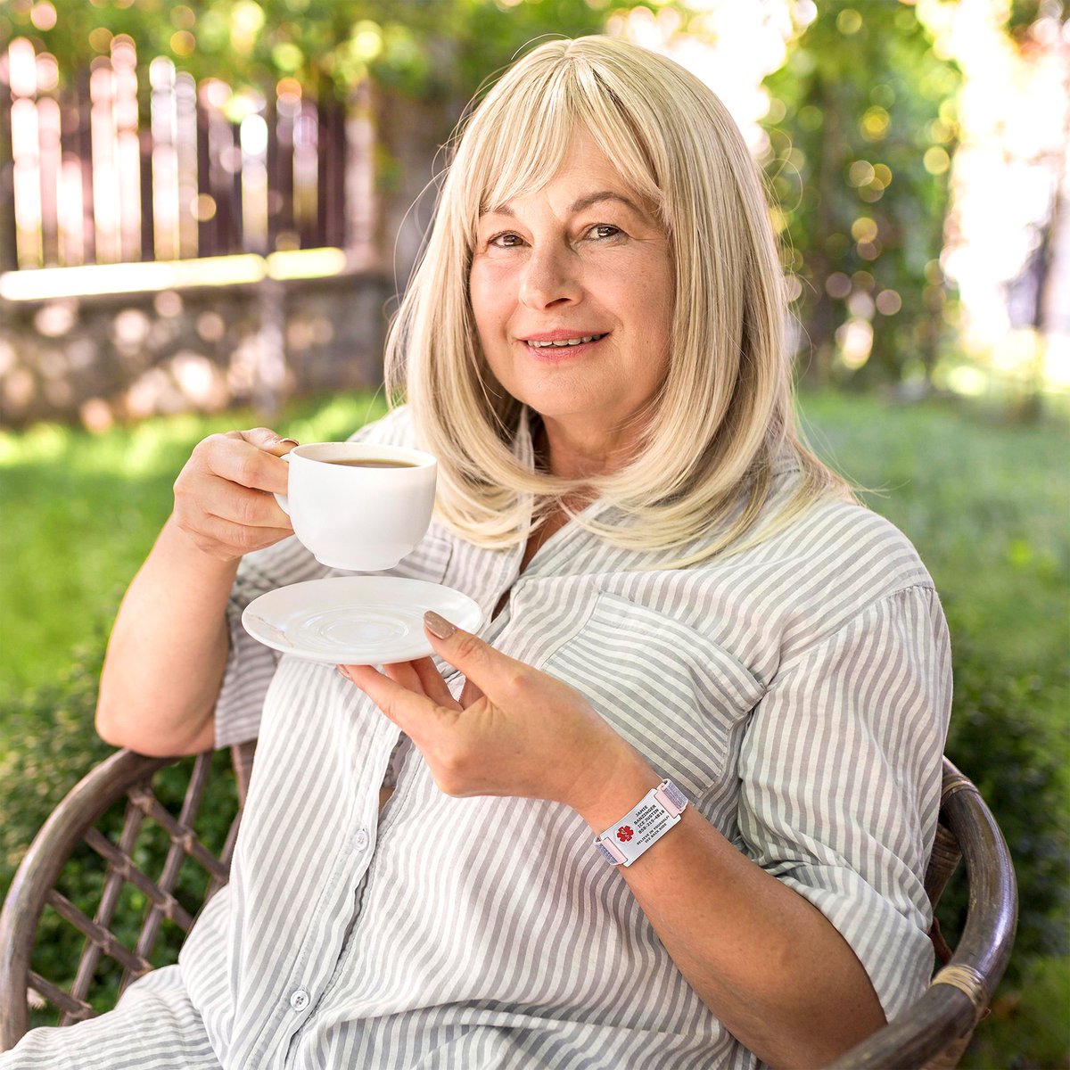 Divoti's tweet photo. Peaceful morning tea, gentle outdoor breezes, and effortless everyday protection. ☕🌿🌸✨

When managing chronic health conditions, Diabetes, or severe food and drug allergies, medical safety accessories shouldn't feel heavy, pinch your wrist, or require tricky metal clasps.

Our Adjustable Easy-to-Wear Nylon Elastic Medical ID Bracelet offers gentle, slip-on comfort crafted specifically for seniors and active adults. Made from a soft, breathable, stretchy nylon band with a lightweight stainless steel ID tag, it slides over your hand in seconds with zero buckles or clasps.   

Why seniors & caregivers trust Divoti Elastic Medical IDs:

Soft Slip-On Elastic Comfort: Stretches smoothly over hands for pain-free wear without fiddling with small clasps.   

Breathable & Lightweight Fabric: Ultra-soft nylon weave sits gently against delicate or sensitive senior skin.   

Custom Deep Laser Engraving: High-contrast text holds diagnoses ("DIABETES TYPE 1"), allergies, and ICE phone numbers.   

Hypoallergenic & Washable: Durable material resists sweat, water, and daily garden or home wear.   

Savor your morning moments with warmth, ease, and total peace of mind. ☕💖   

👉 Order your Easy-to-Wear Elastic Medical ID today at Divoti USA:

🔗 https://t.co/vEAkzEWwGz

#DivotiUSA #ElasticMedicalID #SeniorSafety #EasyToWear #MedicalAlert #DiabetesAwareness #AllergyAlert #CaregiverSupport #EverydayCarry #SeniorLiving #SpoonieStyle #PeaceOfMind #AgingInPlace #FamilySafety