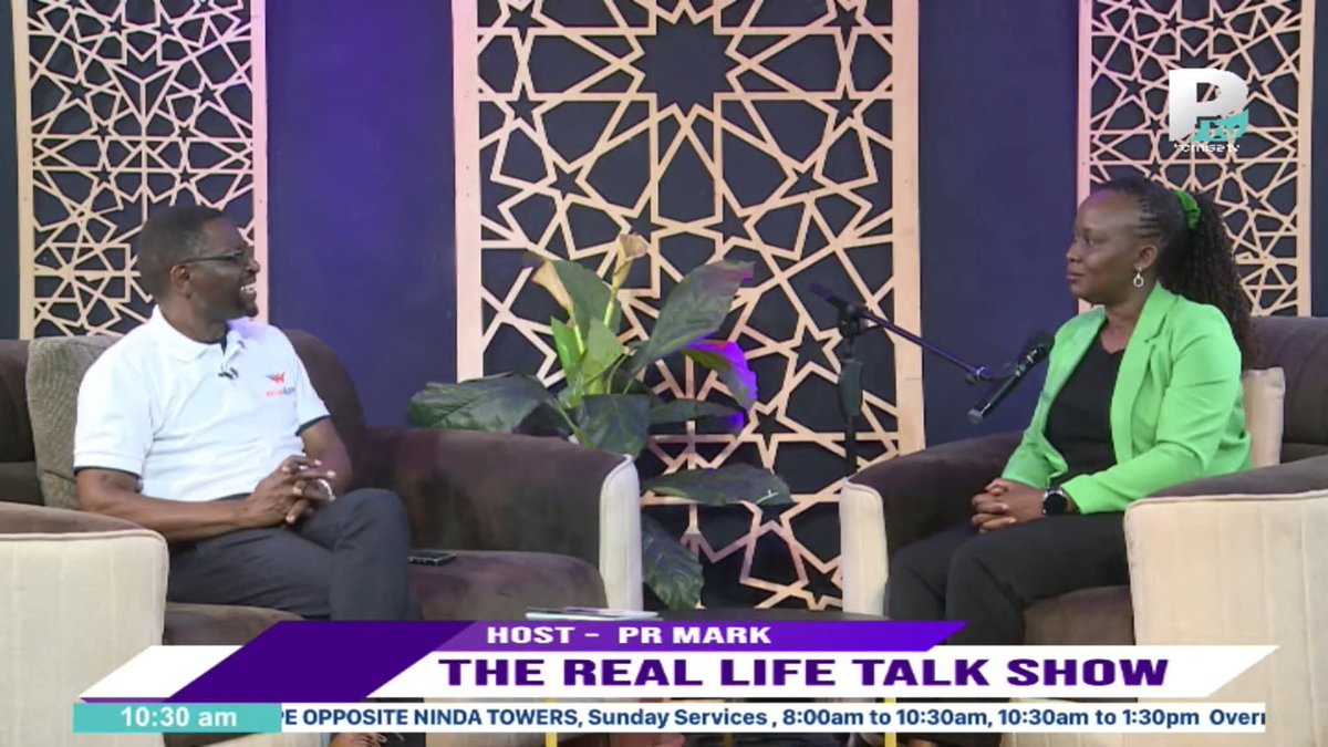 promisetvUG's tweet photo. 🔴 LIVE NOW!

Join us for The Real Life Talk Show as we have an inspiring conversation with Patricia K. Ogwal.

Tune in now and be part of the conversation. 📺✨

#RealLifeTalkShow #PromiseTV #BeLifted https://t.co/7t0wYheLMo