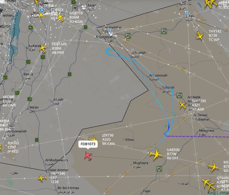 RaadulPakistan's tweet photo. 🚨Flight Radar 24 https://t.co/ZmOJUGcm7m