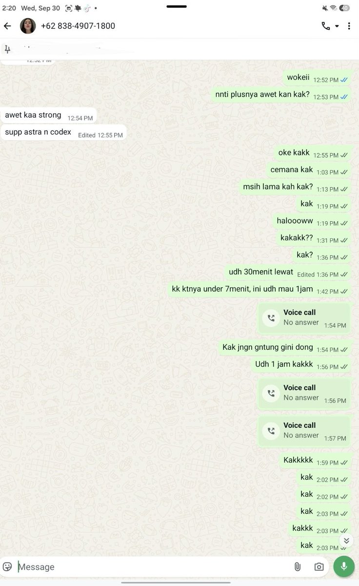 LiFelda's tweet photo. guys, aku brusan ditpu sama seller di X aku udh tf kedia dan dia ga ad respon lgi, tlong hati² ya teman² sama seller dri akun ini @kercnjang #zonauangㅤ https://t.co/JcN0530EWF
