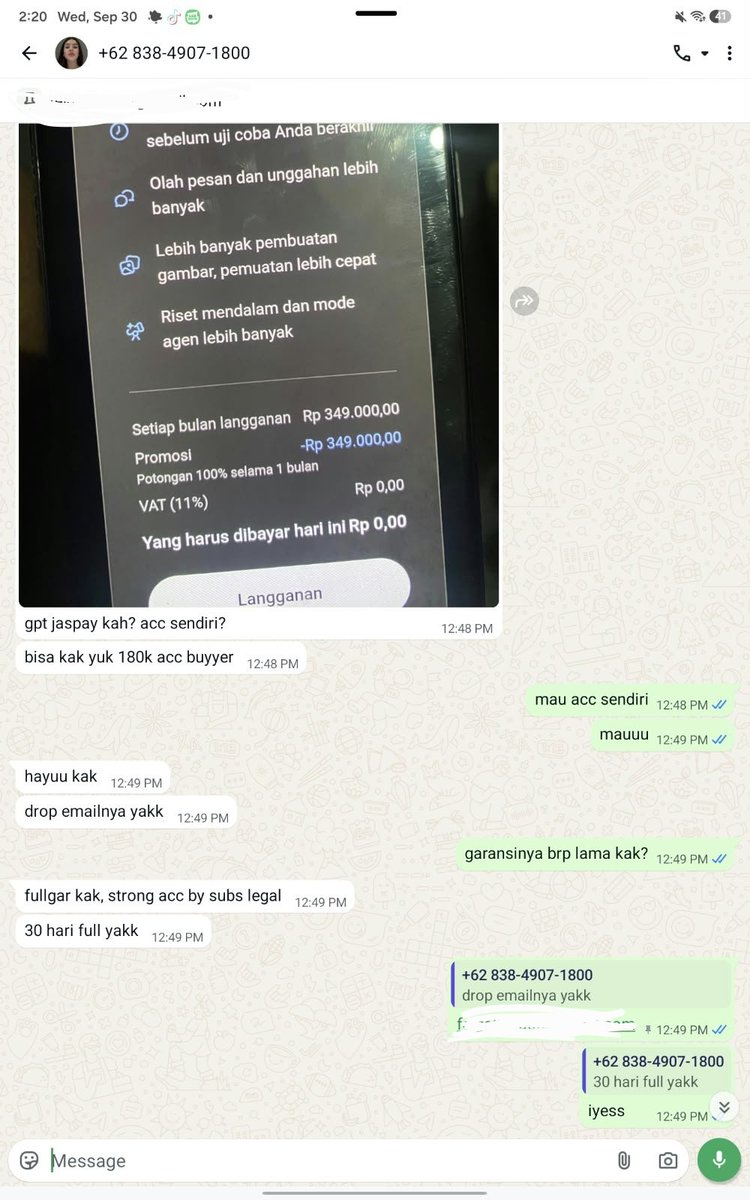 LiFelda's tweet photo. guys, aku brusan ditpu sama seller di X aku udh tf kedia dan dia ga ad respon lgi, tlong hati² ya teman² sama seller dri akun ini @kercnjang #zonauangㅤ https://t.co/JcN0530EWF