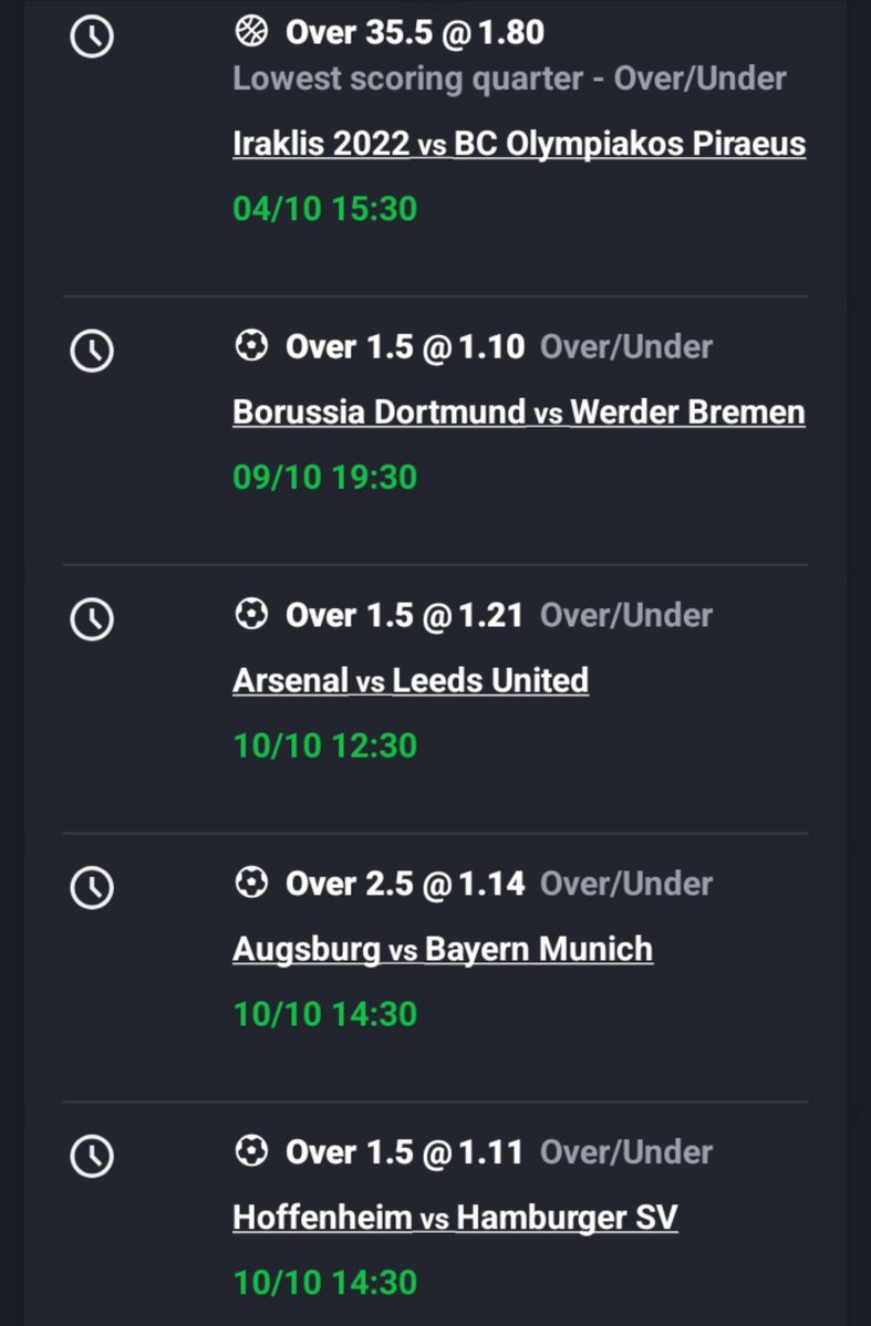 Gideondani77681's tweet photo. Lowest scoring quarter-Over/Under🏀
1.5 2.5⚽
200M✅ CHASE. @SportyBet 

Today Sportgames-13-10-26 8pm

We pray for BOOM ✅ AMEN.
.
StakeR.🔞 Drop your Edit. https://t.co/8aTL52OuIc