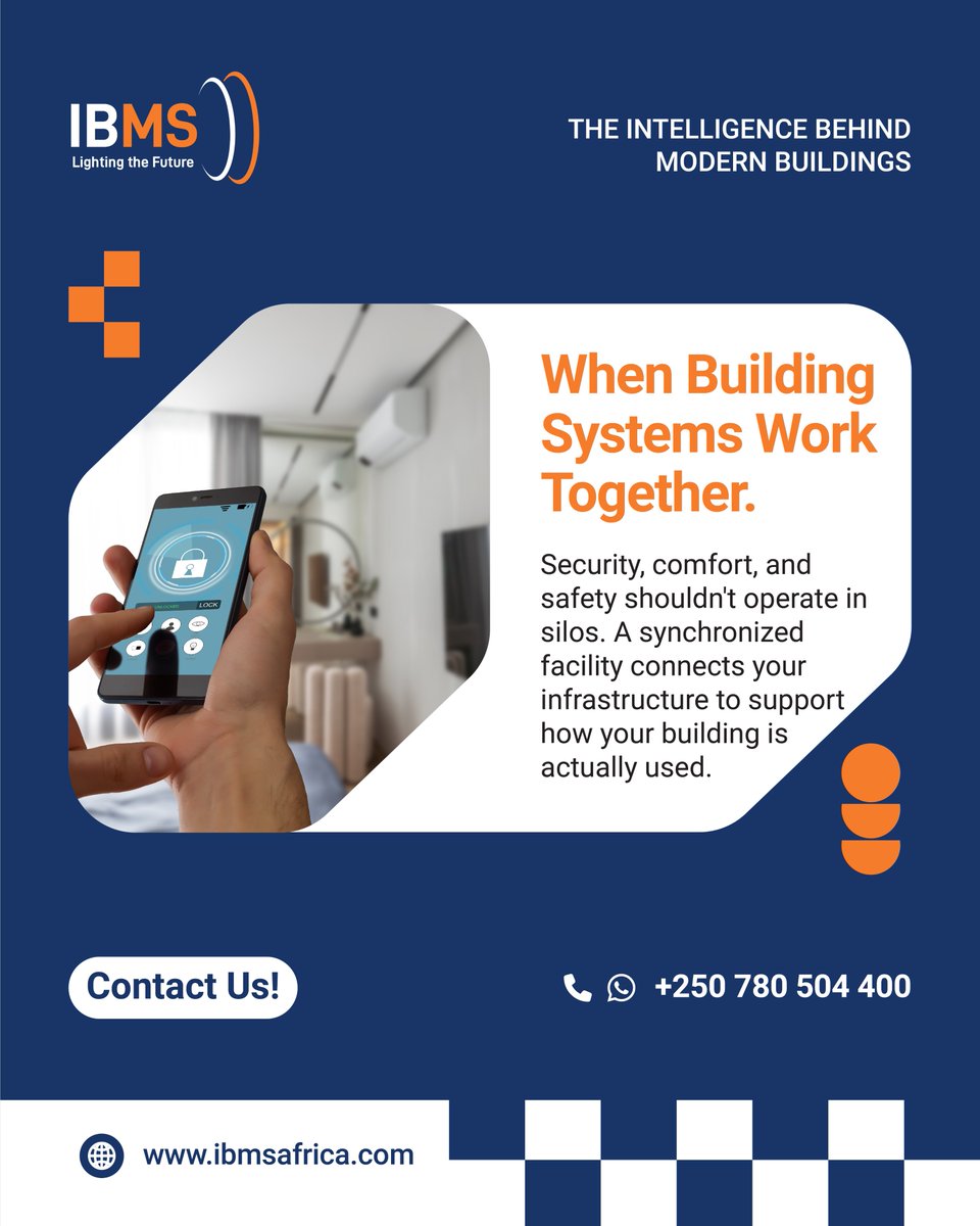 ibmsafrica's tweet photo. Stop treating building operations as isolated tasks. Viewing your facility as one connected environment ensures smoother management and better long-term decisions.

#IBMSLtd #SmartBuildings #IntegratedSystems https://t.co/F9gtOhkjon
