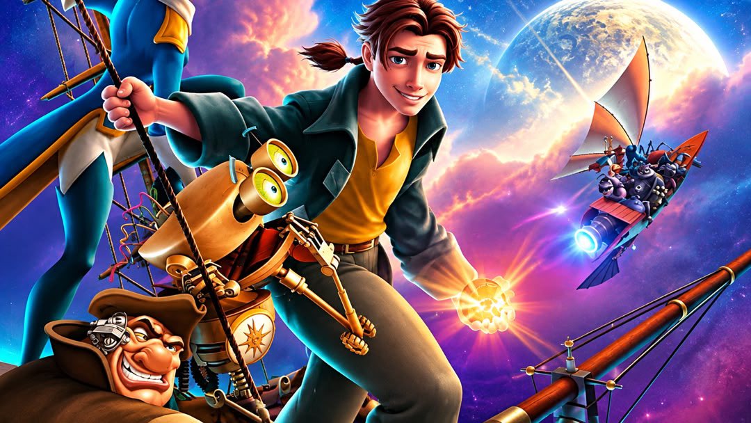 rxendy's tweet photo. Treasure Planet deserved a completely different fate.

The animation was beautiful.
The world was insanely creative.
John Silver was one of Disney’s most interesting characters.

And the relationship between Jim and Silver carried the entire movie.

How did this not become a massive Disney franchise?