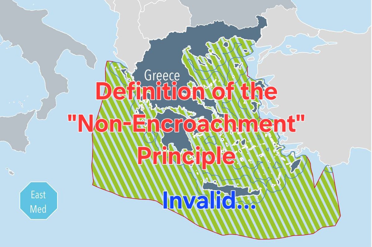 turkic_facts's tweet photo. 1-You do not own those red areas (152 islands and islets)!

2-According to the "non-encroachment" principle in international maritime law,GR is legally not permitted to block TR's access to the high seas by creating an uninterrupted chain of territorial waters through its islands https://t.co/BVSzxMqovy