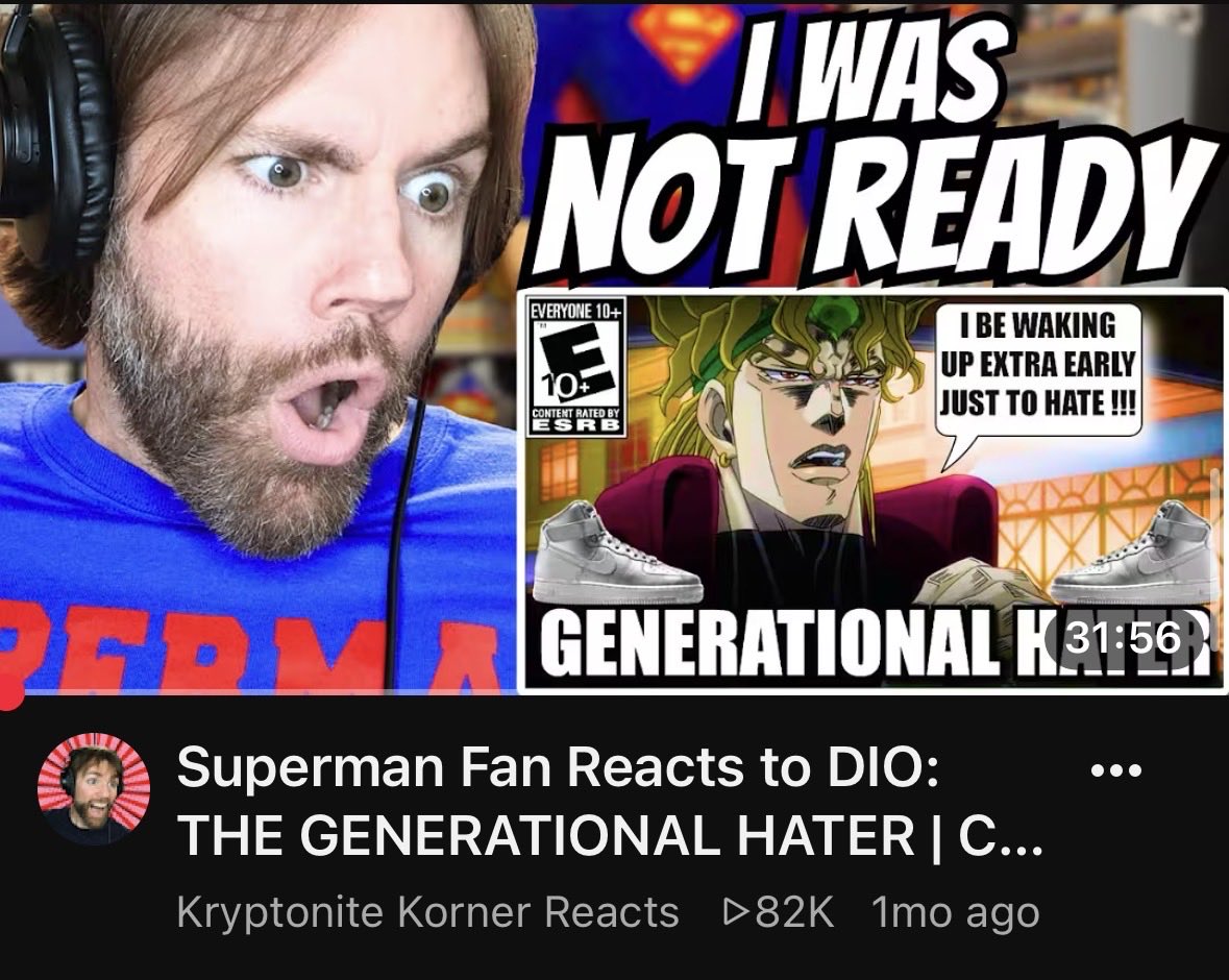 jffbuckley's tweet photo. Theres also this weird opposite where some reactors go out of the way to mention they like something that has nothing to do with what the video is about https://t.co/GpTjSgFTmf