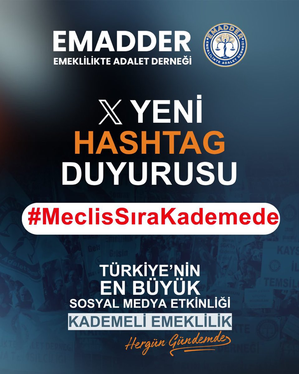 mihribanugurluu's tweet photo. Bugün yine hep birlikte sesimizi yükseltiyoruz✊
Türkiye’nin dört bir yanından kademe mağdurları aynı noktada buluşuyor.

Meclis’in gündemi net: KADEME✋
Emeğimiz, primimiz, yıllarımız var. Şimdi sıra adalette🙈

📢 Haydi hep birlikte gündeme taşıyalım👊
👇👇👇👇👇👇👇
#MeclisSıraKademede

Çünkü biz susmuyoruz, vazgeçmiyoruz‼️
Kademe Adalettir‼️✊

@EmadDernegi