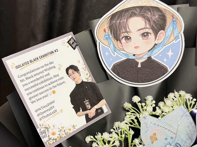 OcTieu20997's tweet photo. Congratulations on the day Mr. Black returns! Wishing you a wonderful and successful exhibition. May you continue to achieve even greater success in the future. We love you! 🤍🌼
@OcTieu20997
@QueenyJSY
@ThuhaLe20

ISOLATED BLACK EXHIBITION 2 D1 #isolatedblvck2 #JamesSu https://t.co/rlU5wquKJe