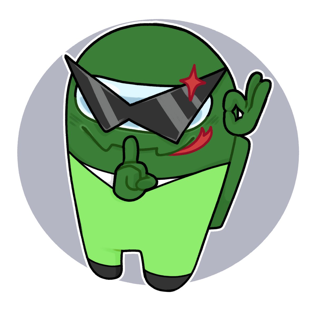 anotherrandoomm's tweet photo. I really like the new influencer role

#amongus #amongusrole https://t.co/ihOeEhRMNd