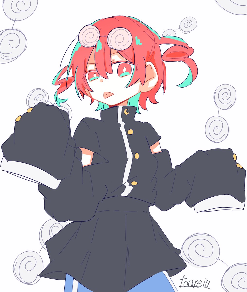 Toareiu's tweet photo. 「バッカアノ」
#Chinozo展 https://t.co/OZR4T14qkD