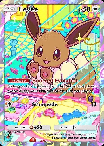 PokeGirlLauren's tweet photo. Eevee from the new Deluxe Pack https://t.co/j9RUdJTElr