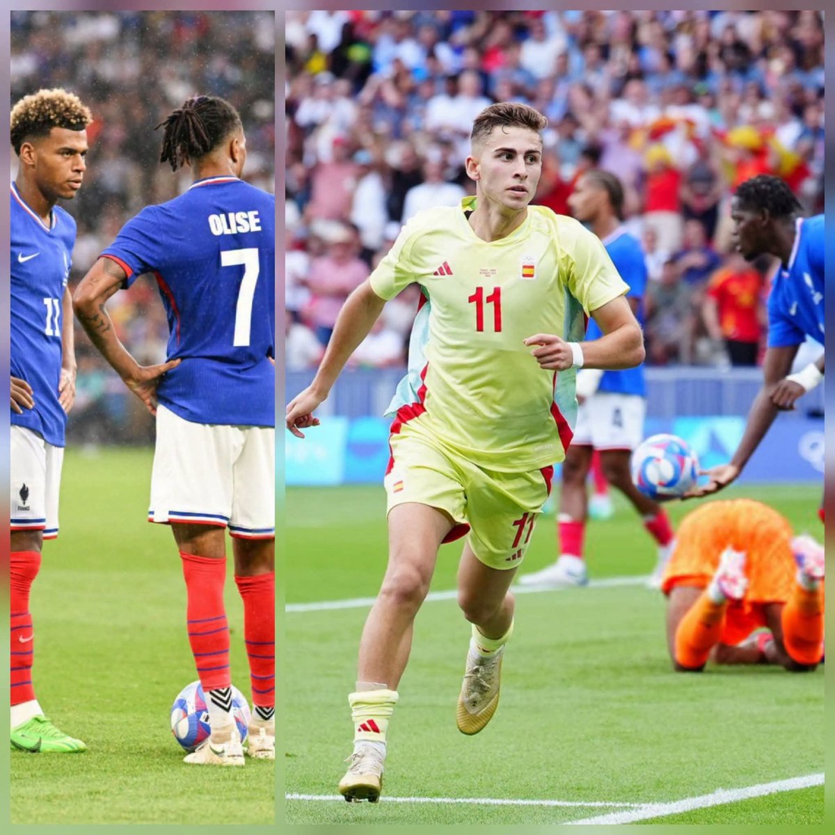 Louisito91's tweet photo. لما لامين يامال كان يحقق اليورو لإسبانيا اوليسي مكانش فاضي وقتها 
كان يندعس من فيرمين في الاولمبياد https://t.co/YL5jRKS9ZQ