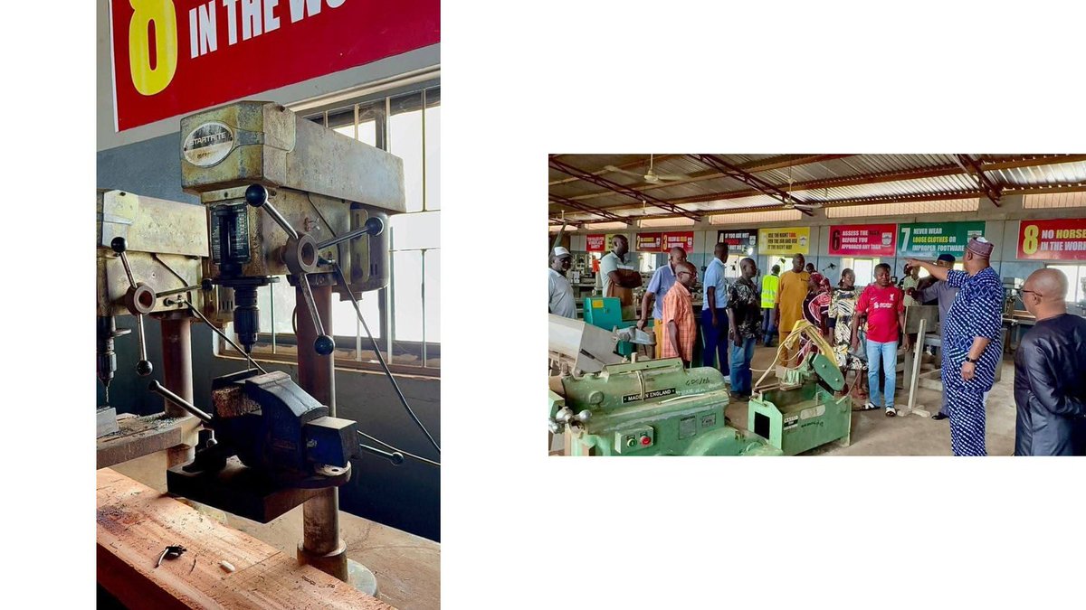 infoJoSTUM's tweet photo. "At JOSTUM, we are repositioning engineering education from theory to practical excellence. The transformed Mechanical Engineering Workshop reflects our commitment to hands on learning, innovation and industry ready skills"

Engr. Prof. Isaac. N. Itodo, 
Vice-Chancellor, JOSTUM https://t.co/Dj63gm6lUf
