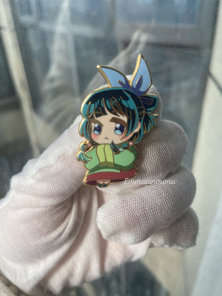 emmaPinfactory's tweet photo. Maomao 🥺 sad pout mode
#maomao #theapothecarydiaries #animepins #hardenamelpin #chibipins https://t.co/gIYGcsktYT