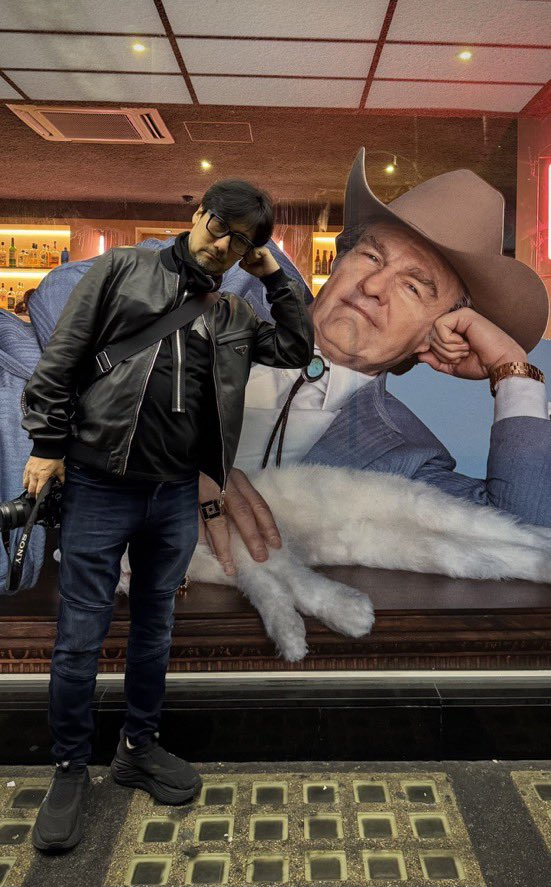 CruiseCrave's tweet photo. DIGGER UPDATE: Hideo Kojima and Digger Rockwell stun in new photo https://t.co/UFtQFqdQd0