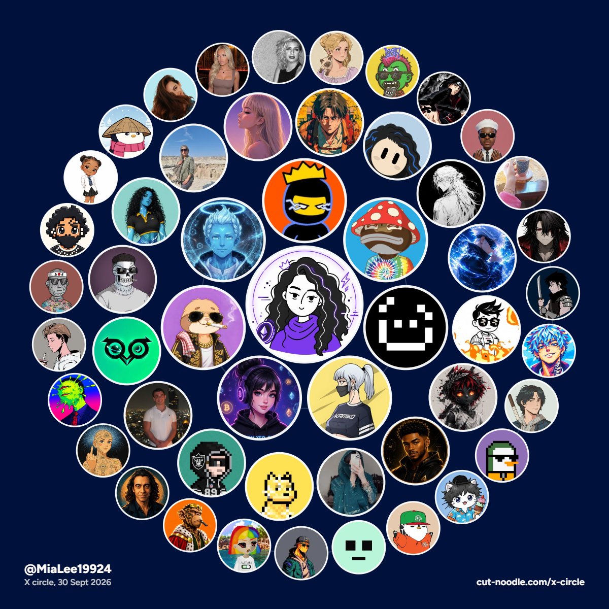 MiaLee19924's tweet photo. My X Circle 🧡

The people I interact with most on X.
Public posts only — replies, quotes, mentions, reposts.

Make yours:
https://t.co/blt0RJJT7W https://t.co/EijNlG6MXX