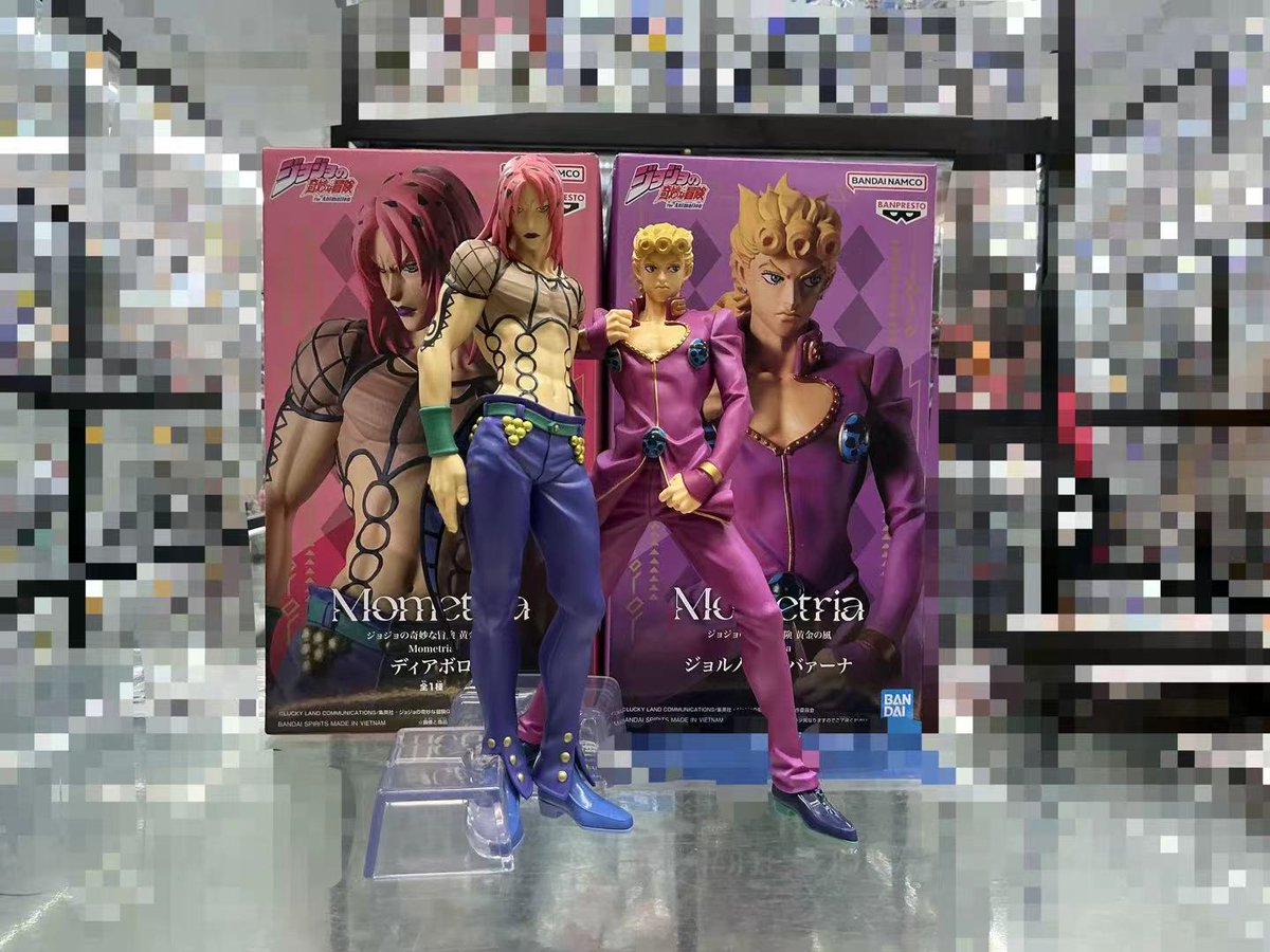TIMEKO_hobby's tweet photo. 新商品、入荷ラッシュです！📣

東京喰種から、MAXIMATIC「鈴屋什造」！
チェンソーマンから、Fluffy Puffy「ダンシングポチタ」！

ジョジョ５部から、Mometria「ジョルノ」と「ディアボロ」が登場！

新商品の一部は、特別価格でSALEも実施中！
数量限定ですので、お早めに！

#フィギュア #TIMEKO https://t.co/Rtj4Hps2V9